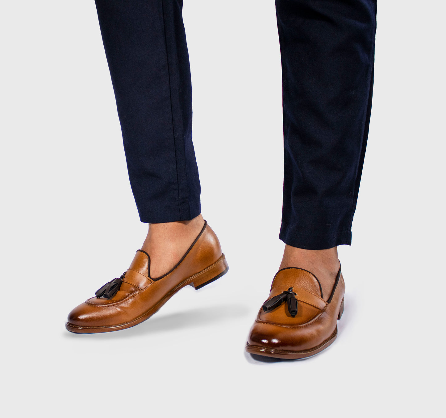 Loafer Antifaz Piel Miel