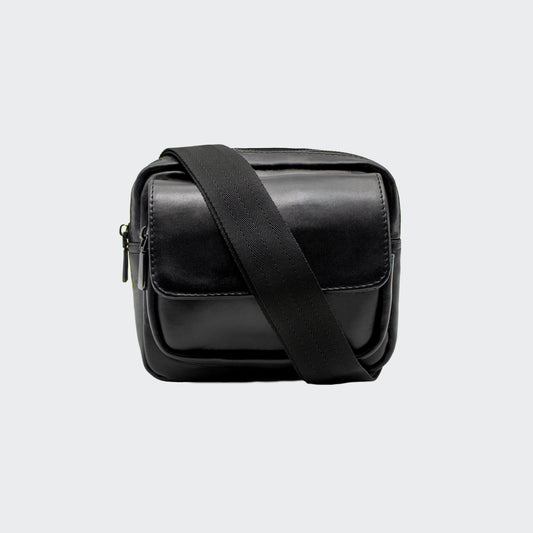 Crossbody Piel Negro