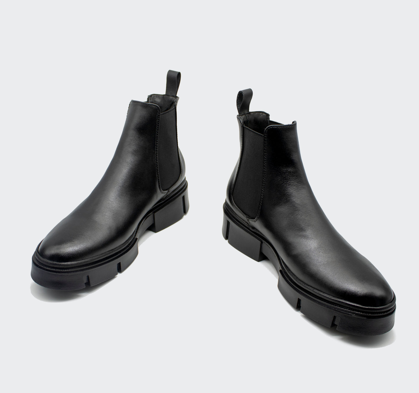 Chelsea Chunky Piel Negro