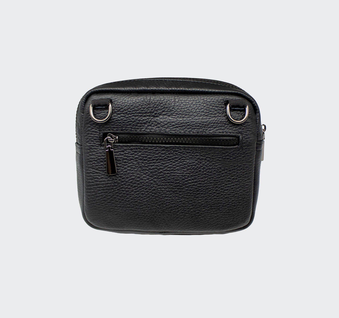 Crossbody Piel Floater Negro