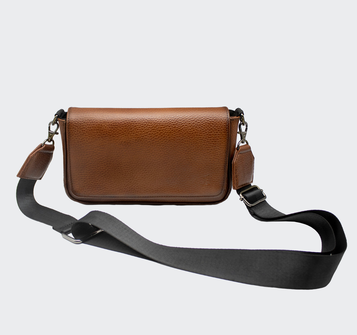 Bolso Cruzado Piel Floater Chedron