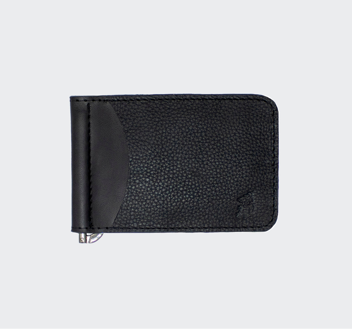 Billetera Con Clip Piel