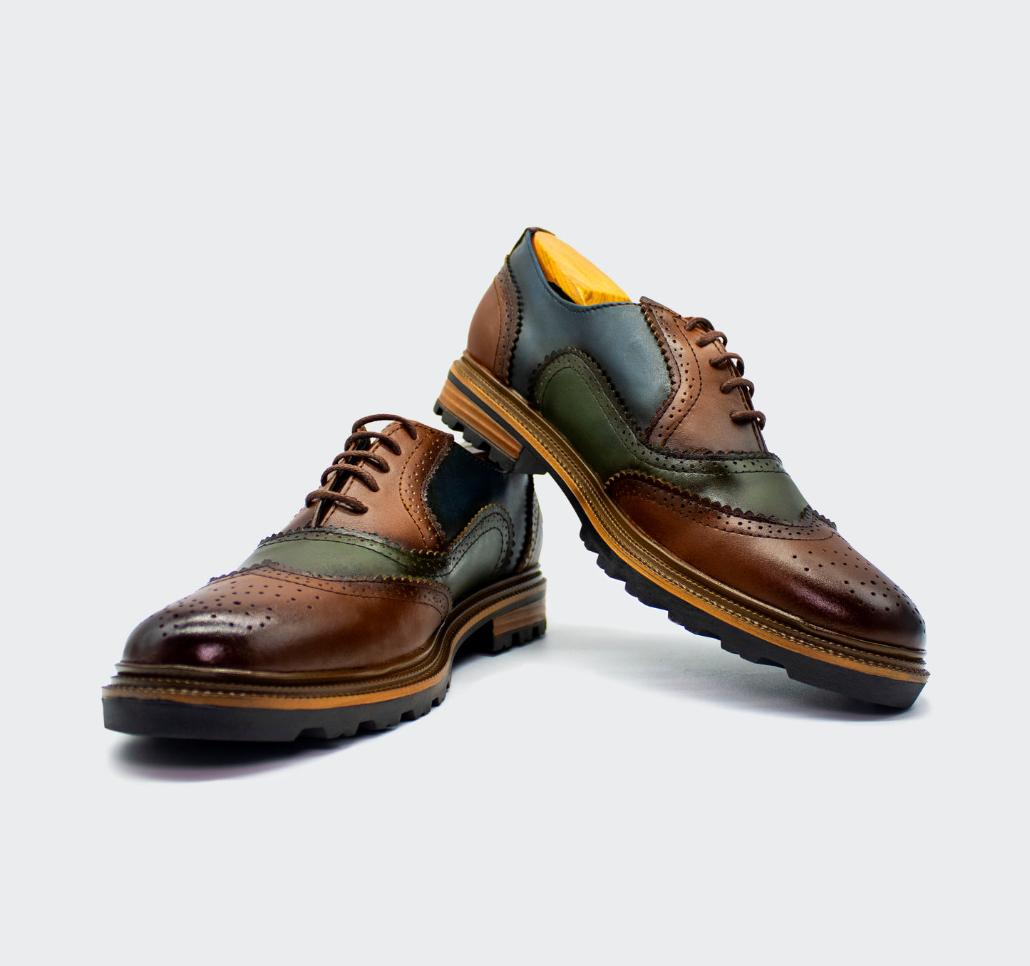 Bostoniano ST Azul Verde Café