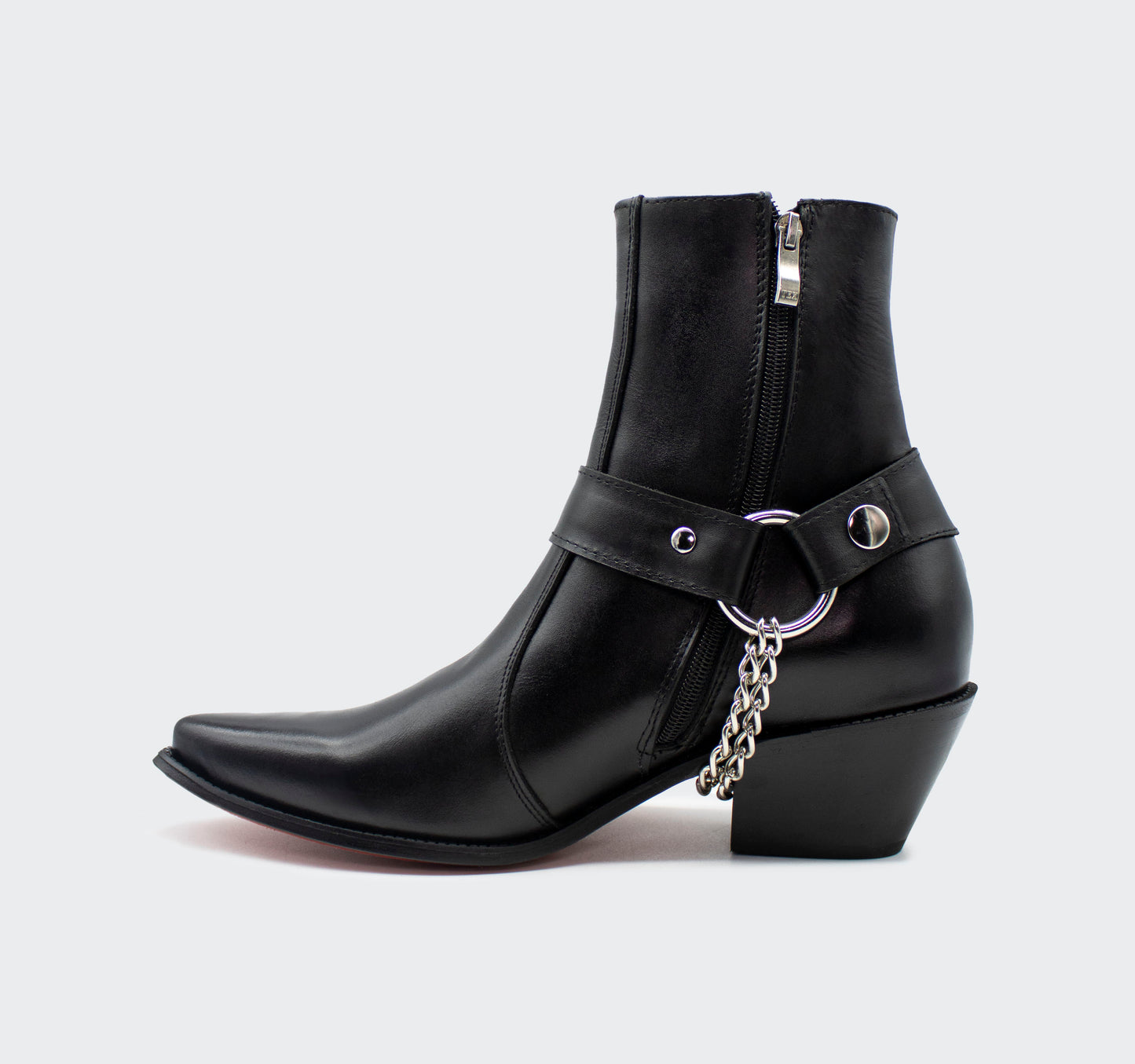 Cowboy Long Piel Negro