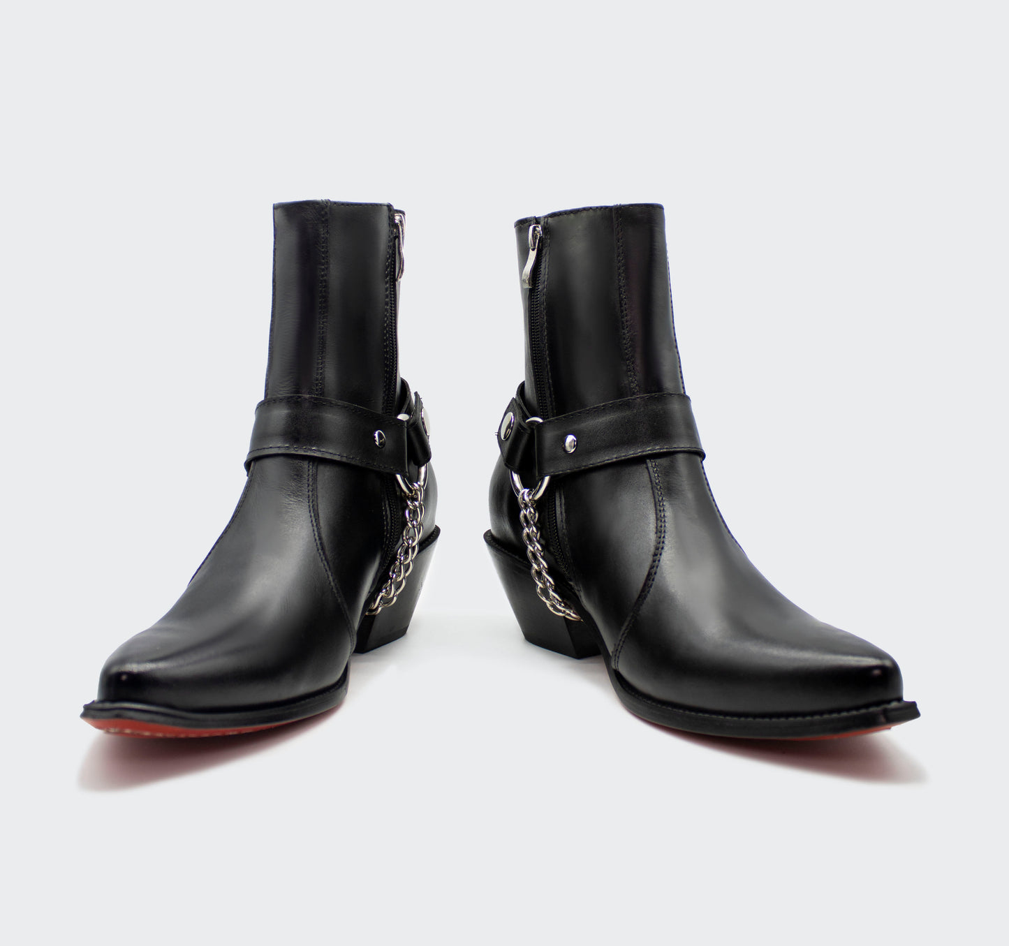 Cowboy Long Piel Negro