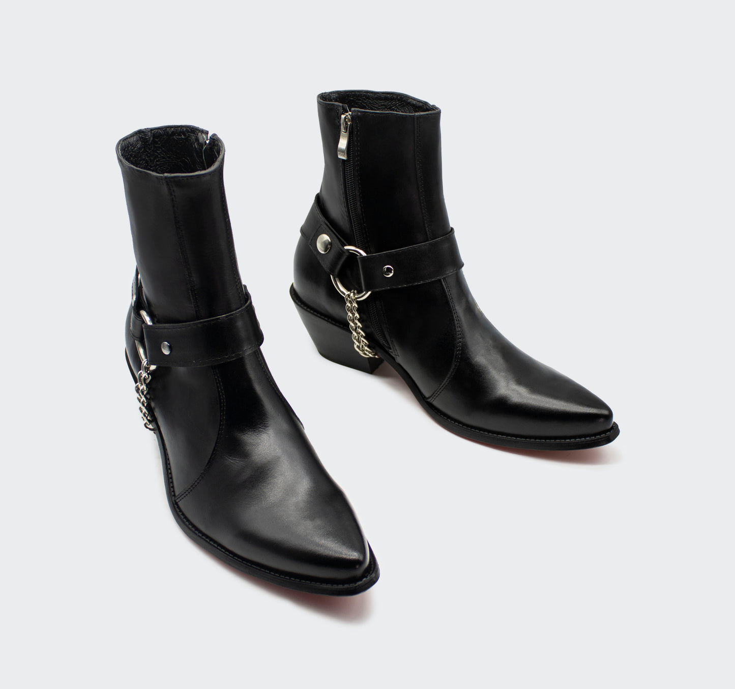 Cowboy Long Piel Negro