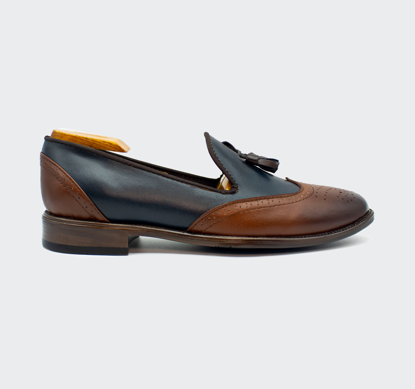 Loafer W Azul Café