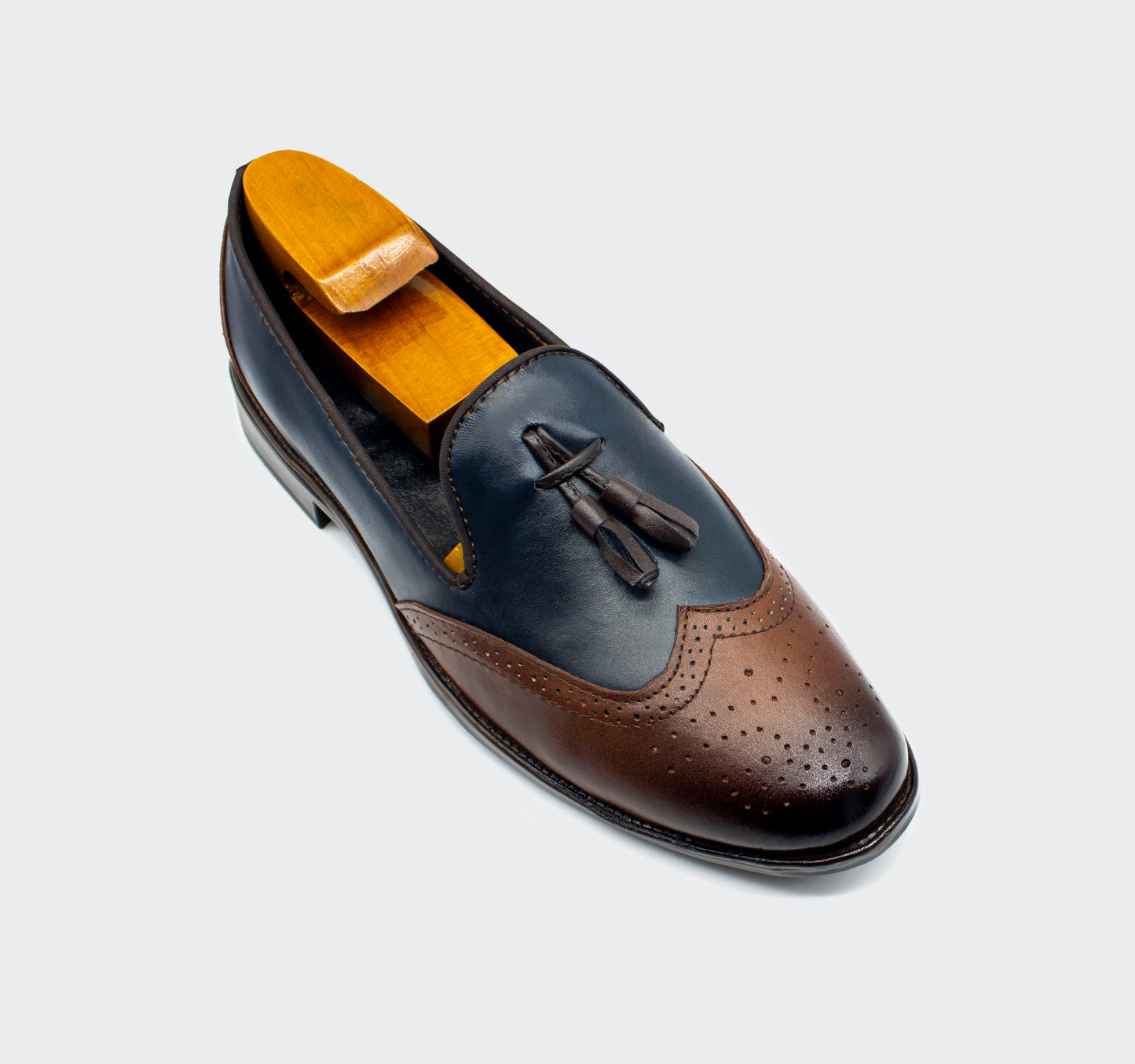 Loafer W Azul Café