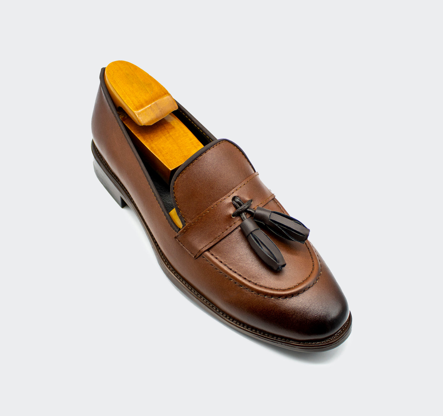 Loafer Antifaz Piel Café