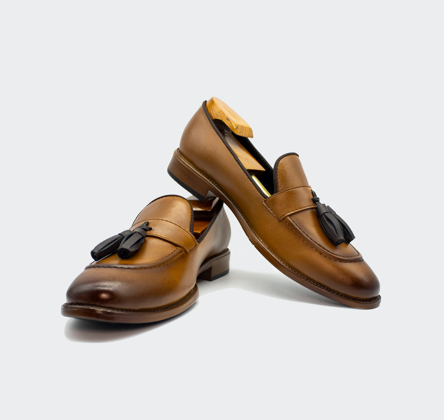Loafer Antifaz Piel Miel *
