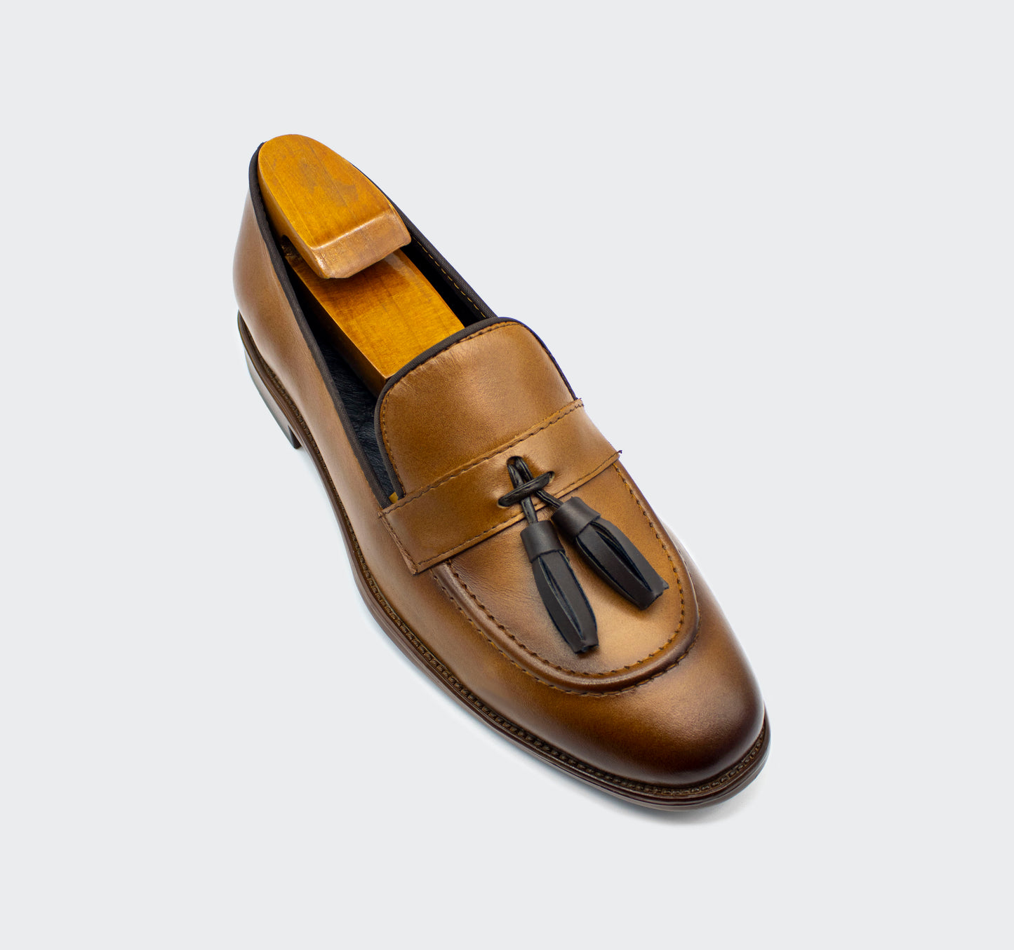 Loafer Antifaz Piel Miel