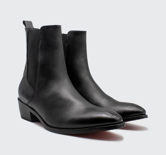 Chelsea Premium Piel Negro