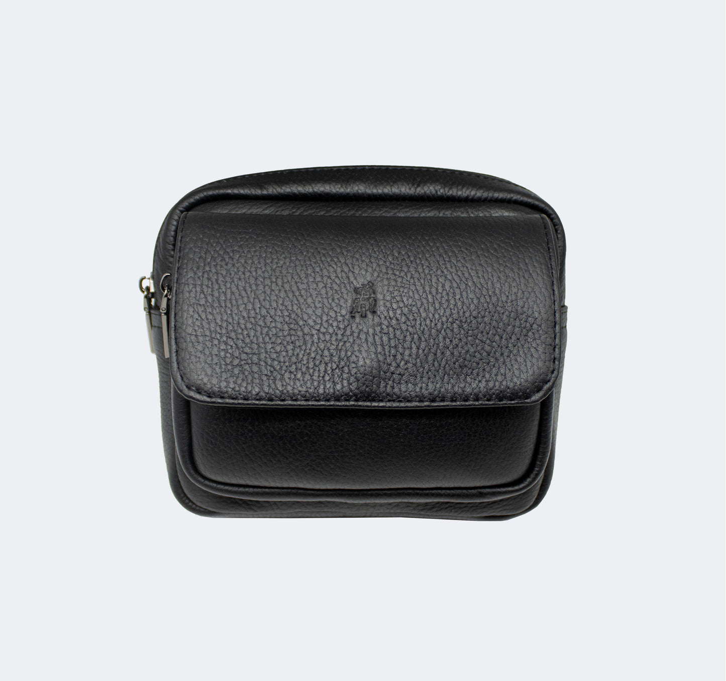 Crossbody Piel Floater Negro