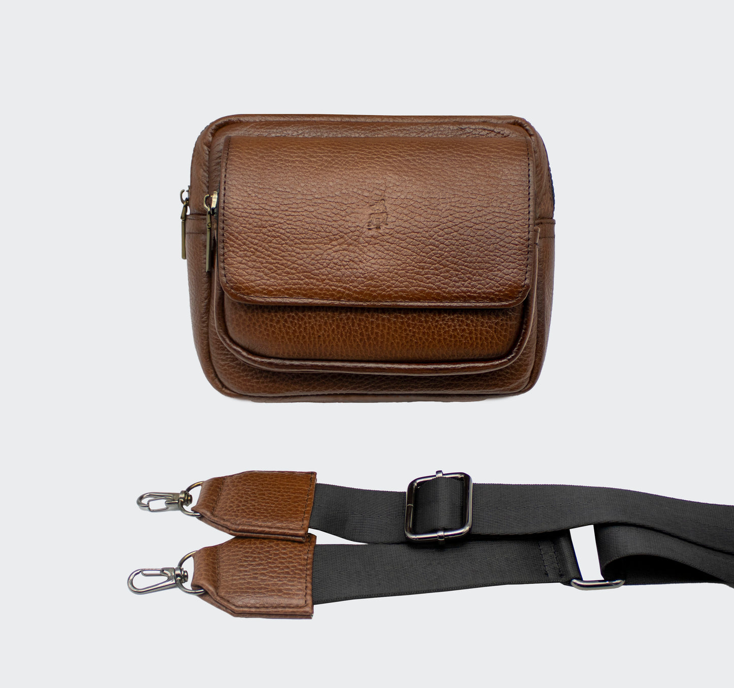 Crossbody Piel Floater Chedron