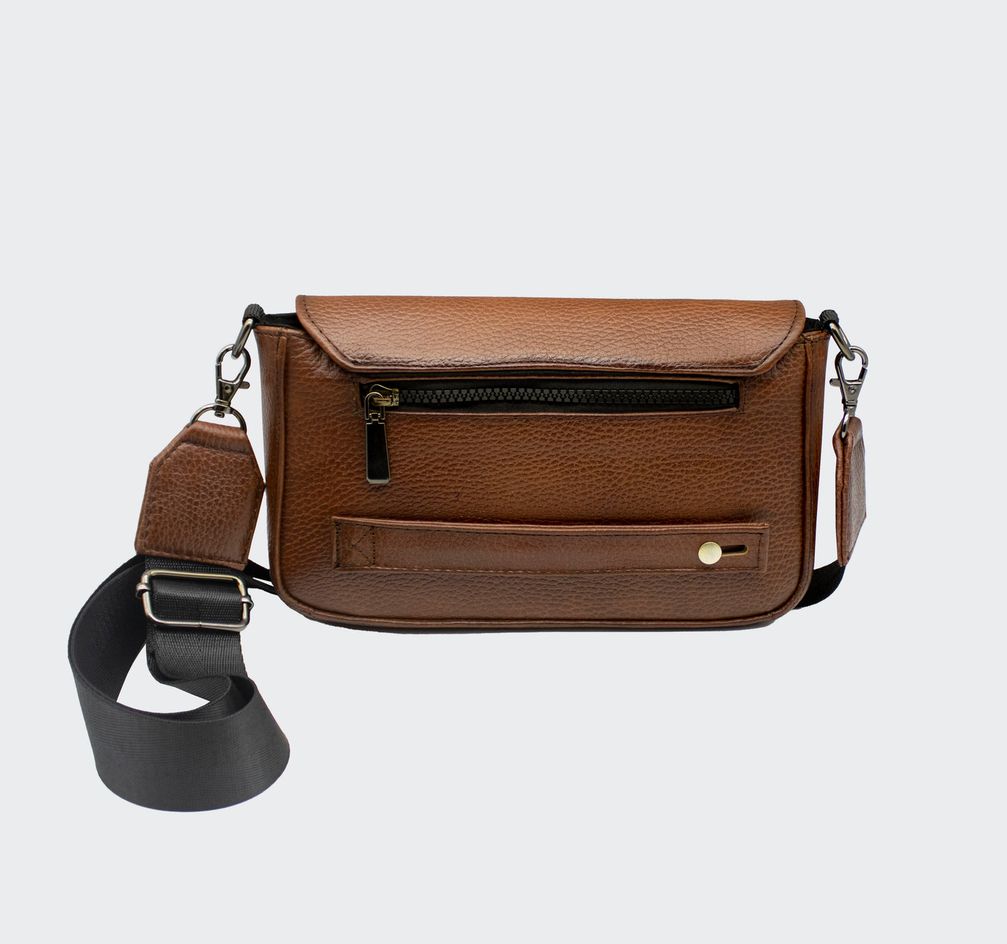 Bolso Cruzado Piel Floater Chedron