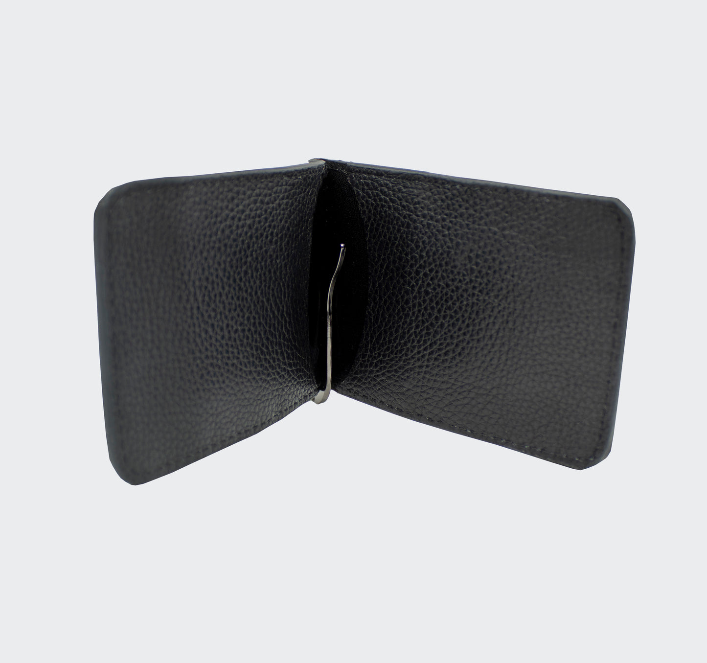 Billetera Con Clip Piel