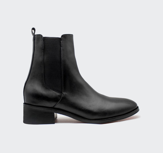 Chelsea Premium Piel Negro