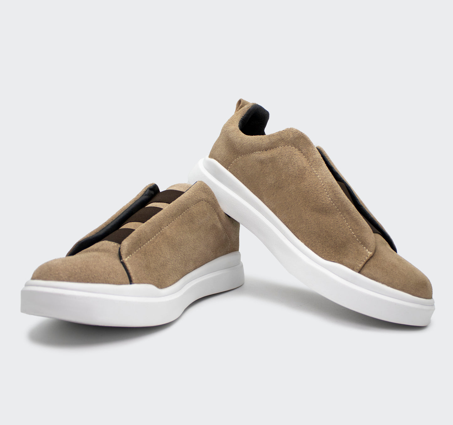 Tenis Windsor Gamuza Camel