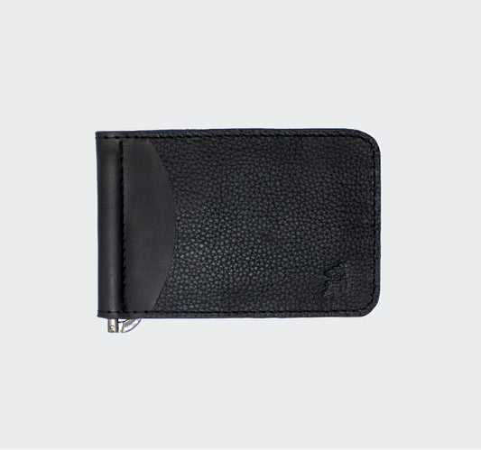 Billetera Con Clip Piel