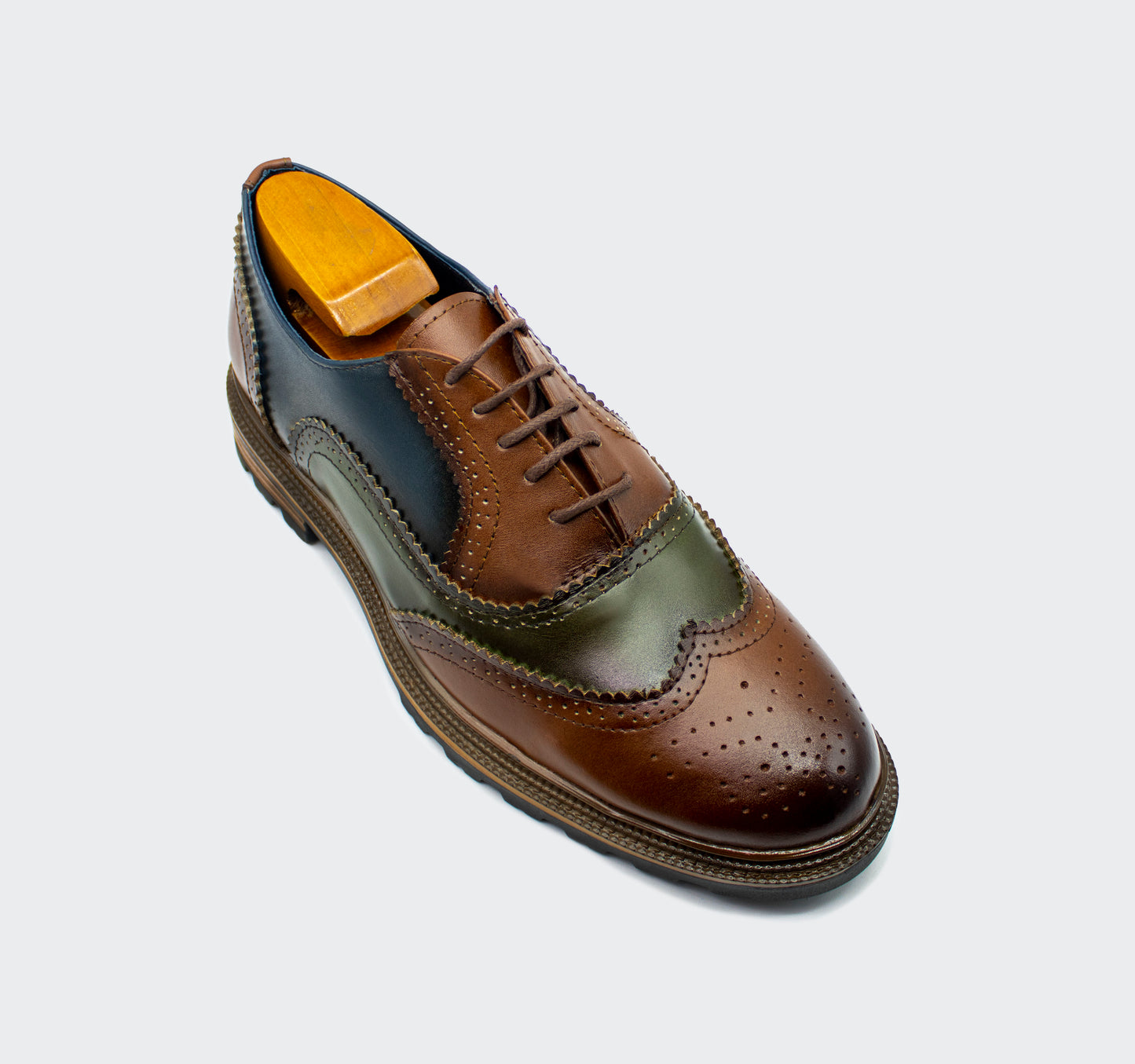 Bostoniano ST Azul Verde Café