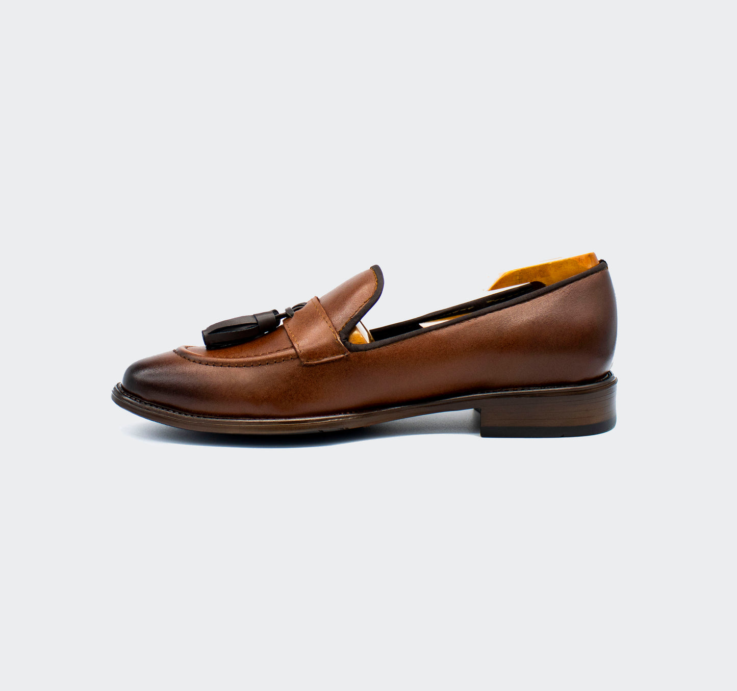 Loafer Antifaz Liso Café *