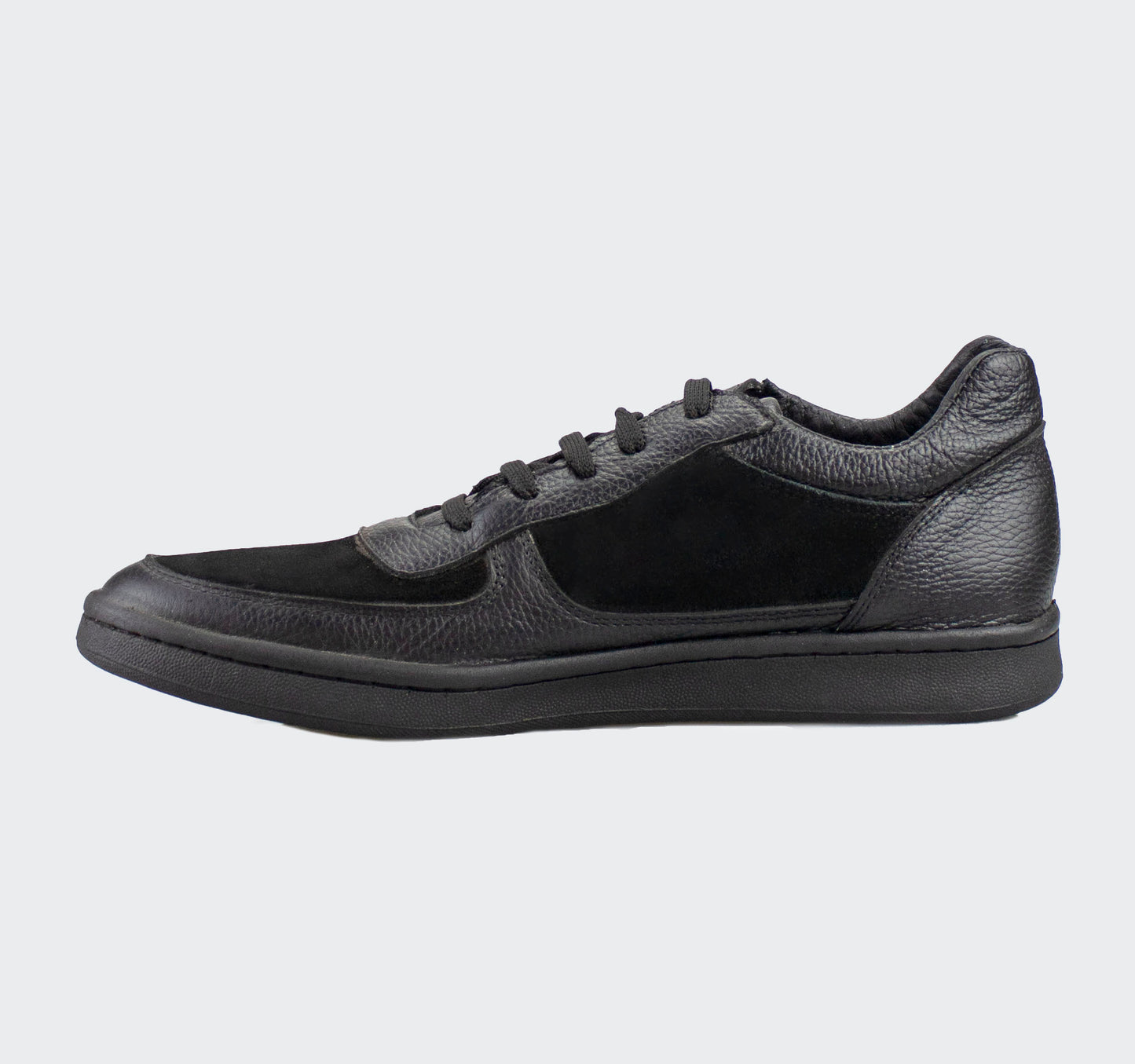 Tenis Gamuza Piel Negro *